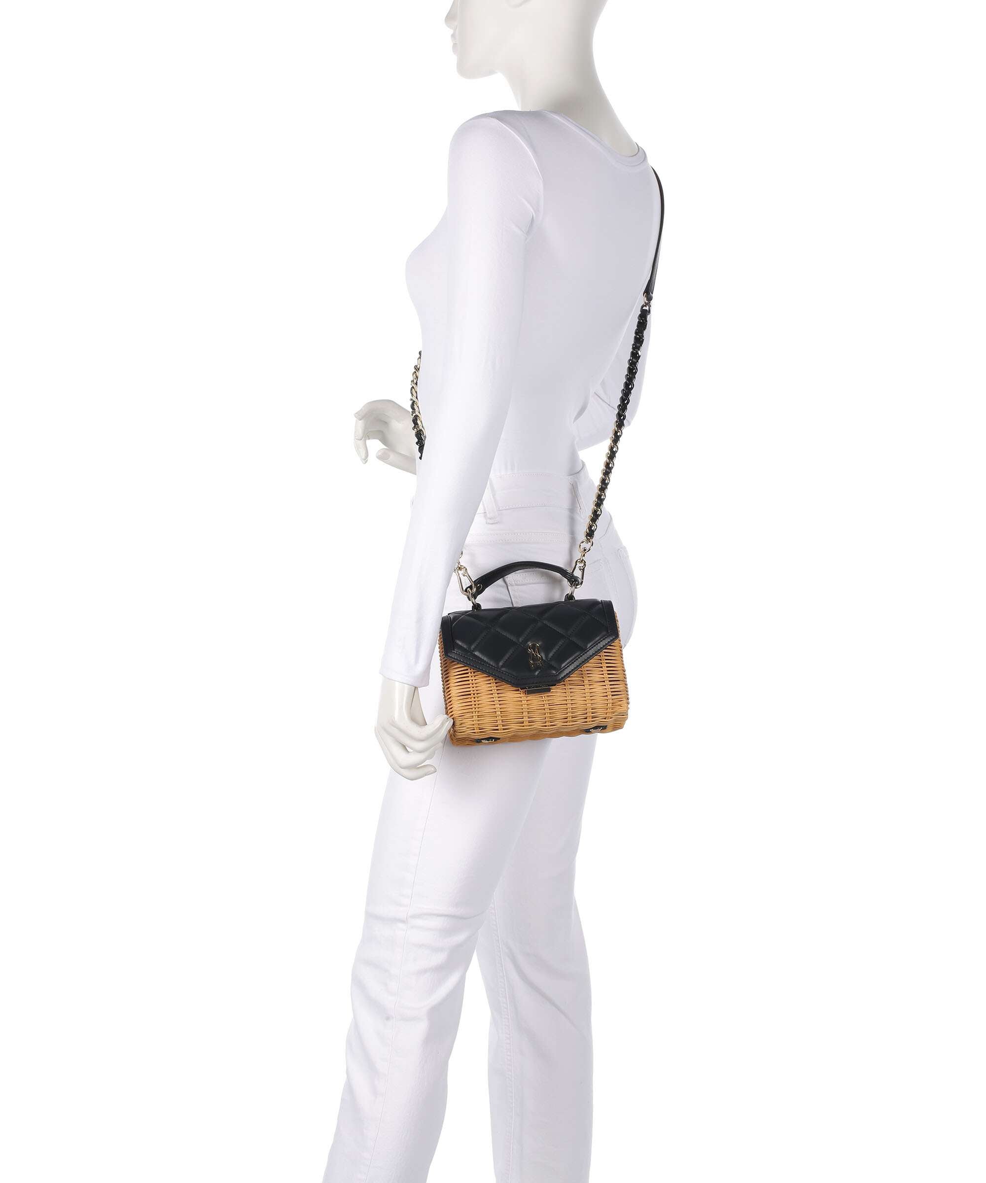 Steve Madden BPICNIC Crossbody bag black/gold