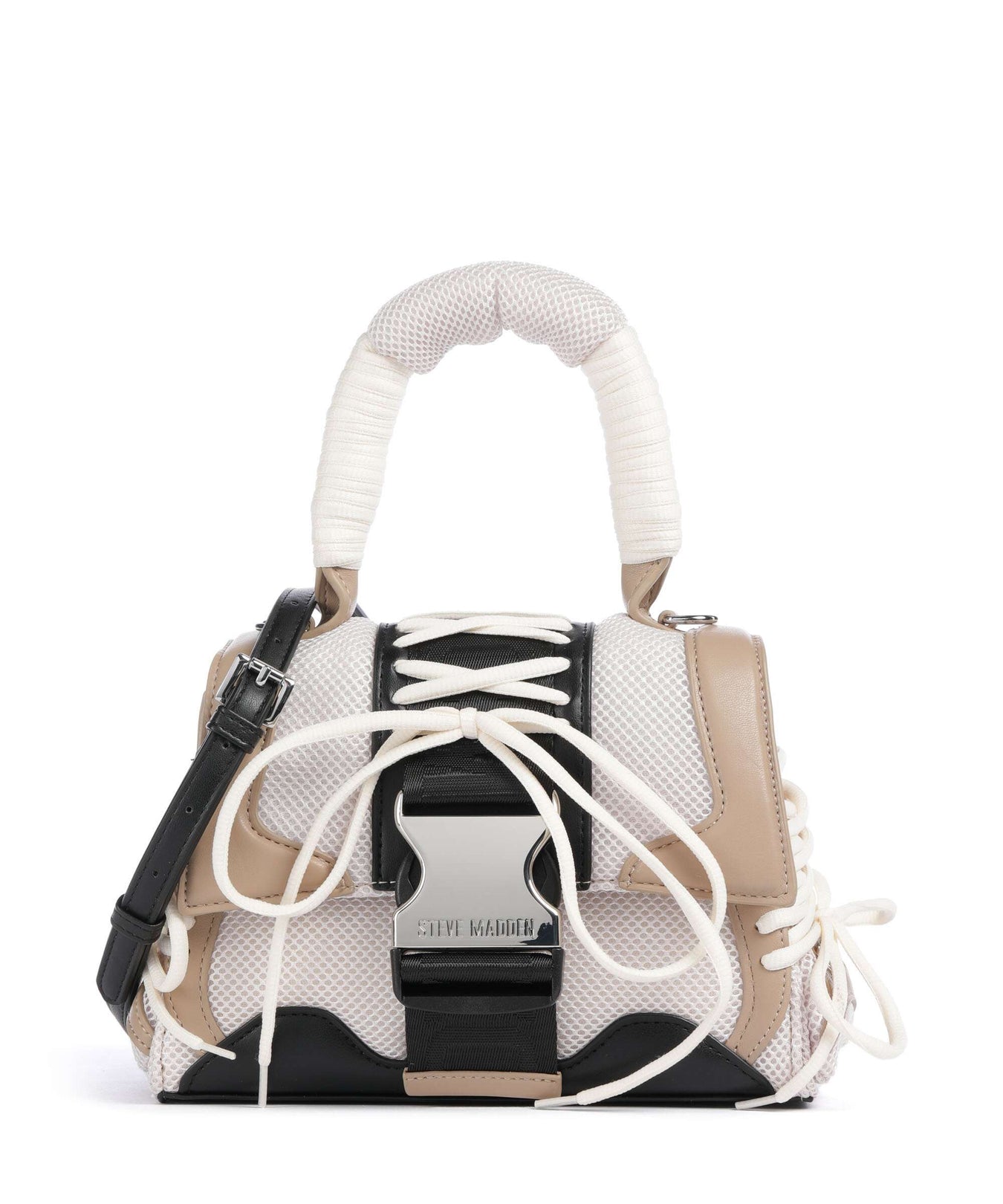 Steve Madden BDIEGO Handbag cream/black