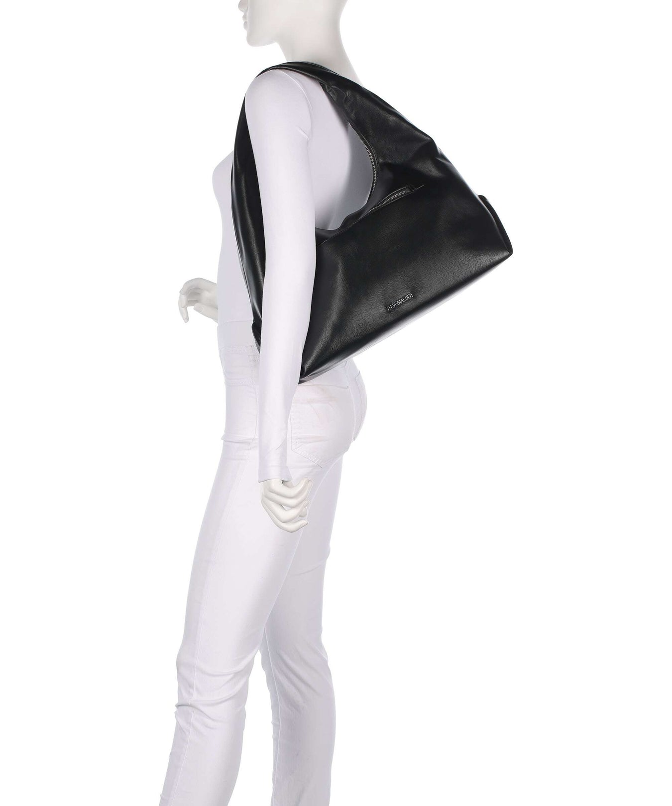 Steve Madden BIVA Hobo bag black/silver