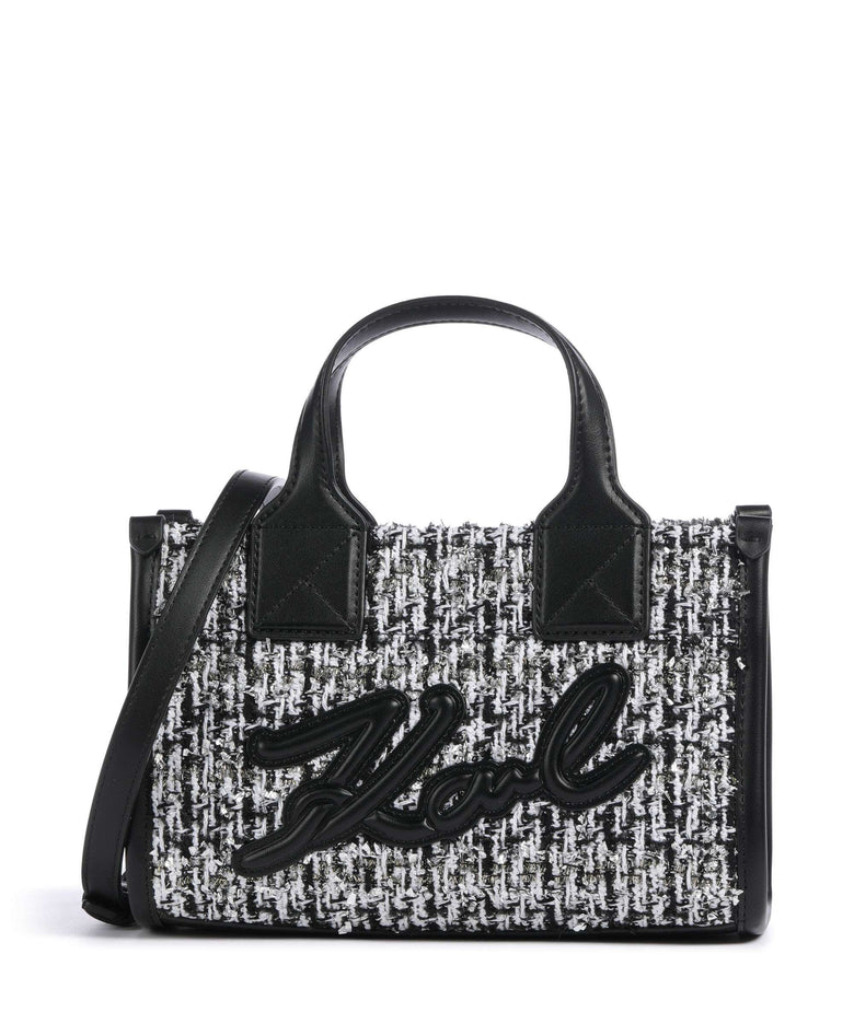 Karl Lagerfeld K/Skuare Small Handbag black/white