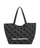 Karl Lagerfeld Ikon Tote bag black/white