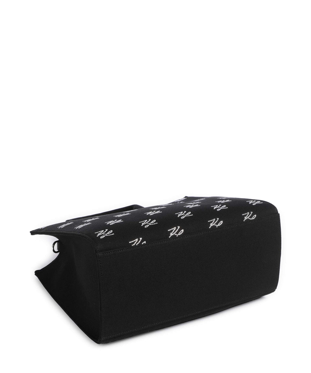 Karl Lagerfeld K/Autograph Medium Handbag black embellishment