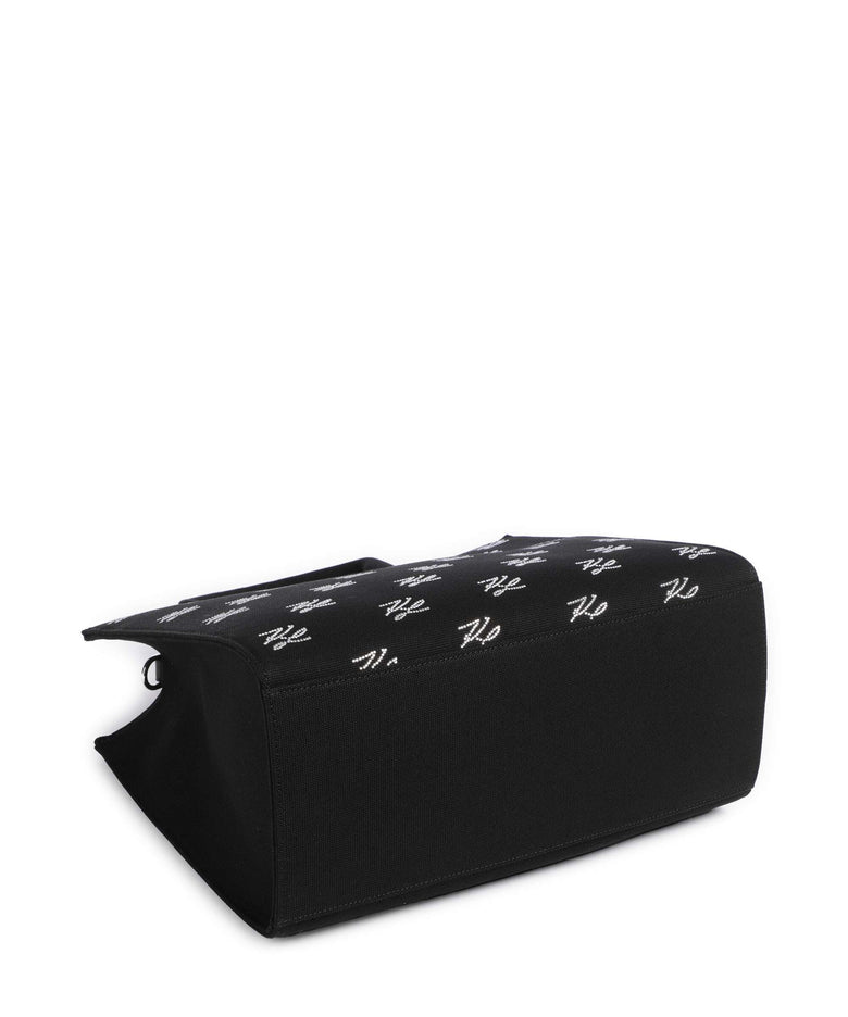 Karl Lagerfeld K/Autograph Medium Handbag black embellishment