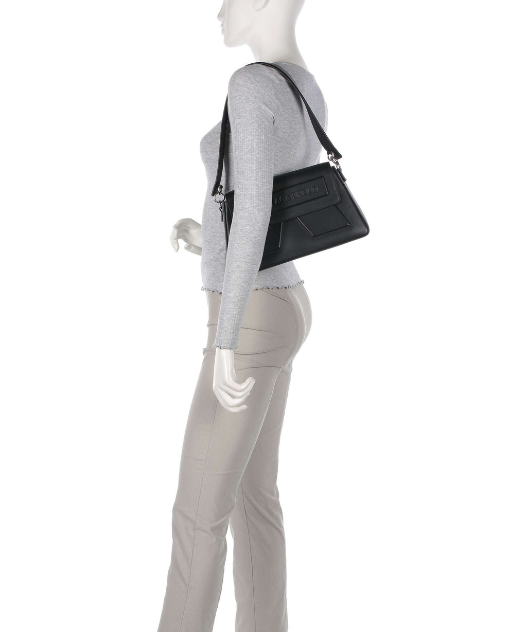 Karl Lagerfeld Ikon K Soft Shoulder bag black