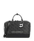 Karl Lagerfeld K/Ikonik Mono Weekend bag black