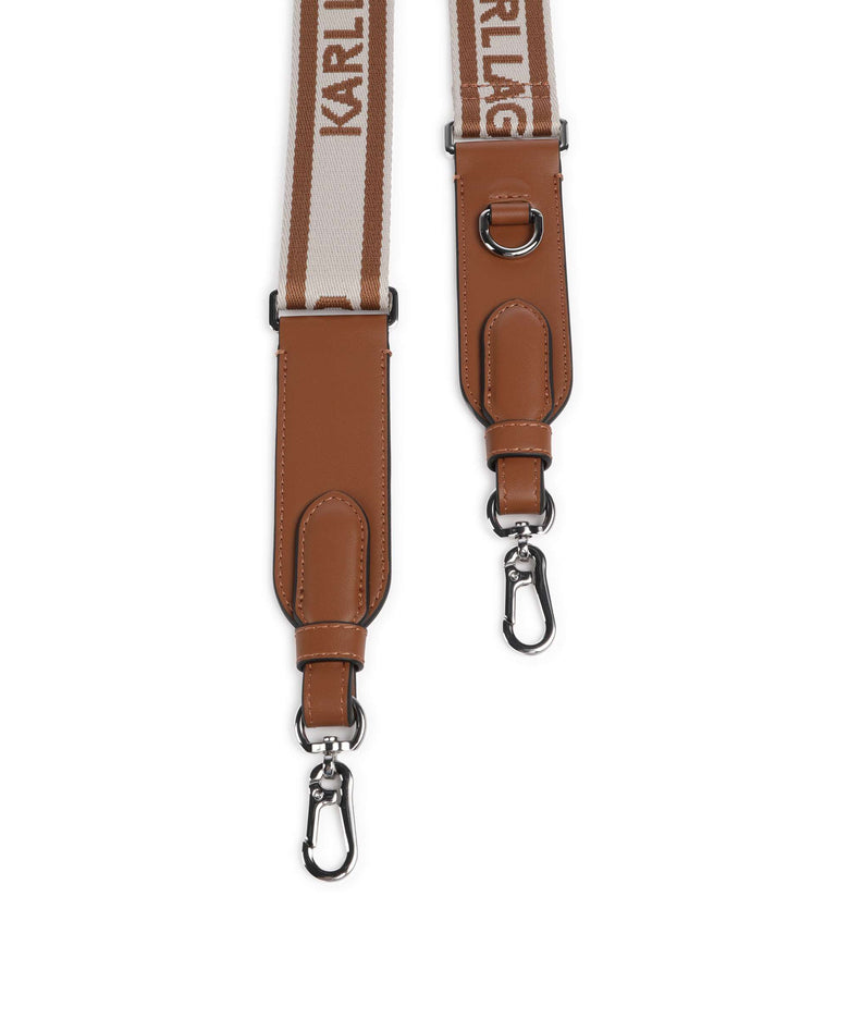 Karl Lagerfeld K/Essential Bag strap dark tan