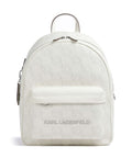Karl Lagerfeld Ikon Mono Backpack offwhite