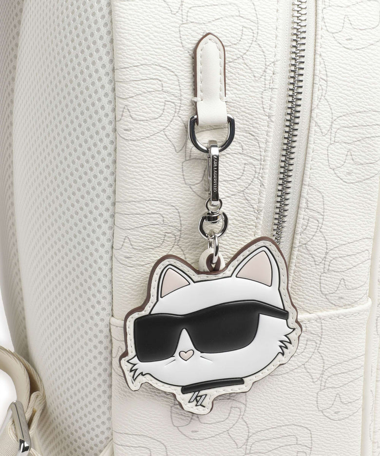 Karl Lagerfeld Ikon Mono Backpack offwhite