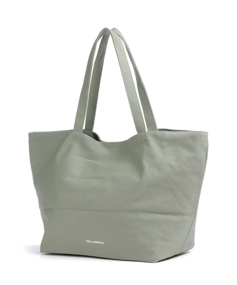 Karl Lagerfeld K/Rue St Guillaume Tote bag oil green