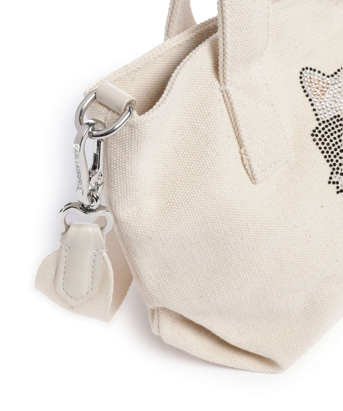 Karl Lagerfeld Ikon Choupette Small Handbag natural