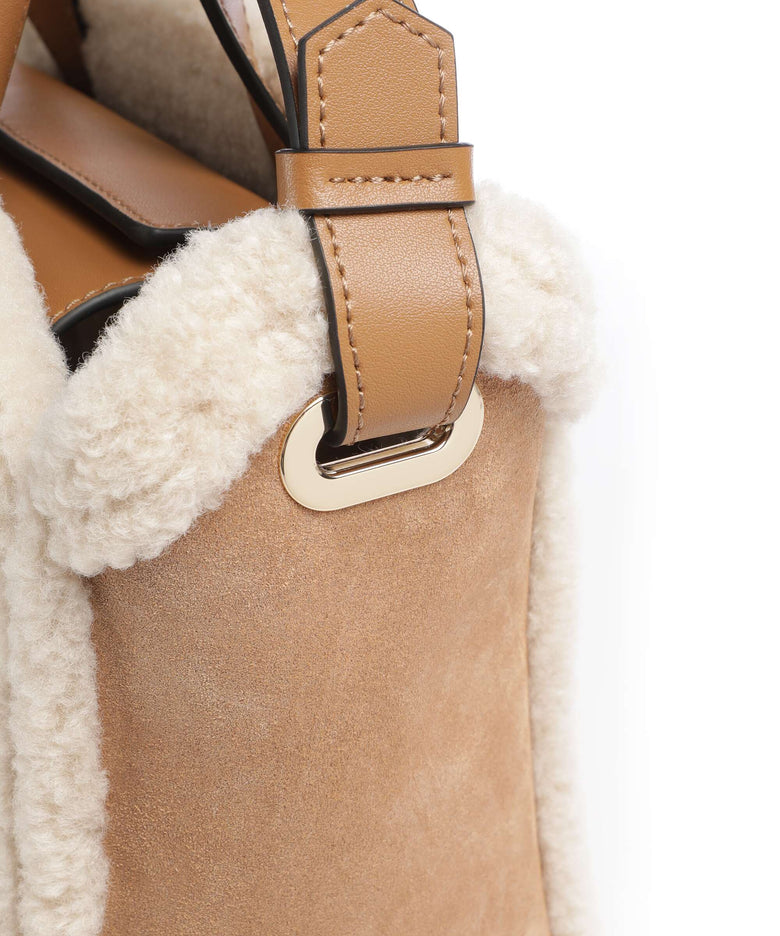 Karl Lagerfeld K/Circle Small Handbag caramel