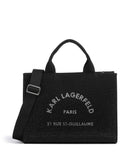 Karl Lagerfeld K/Rue St Guillaume Medium Handbag black embellishment