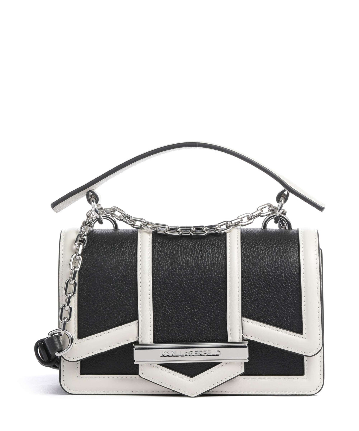 Karl Lagerfeld K/Nova Small Shoulder bag black/white