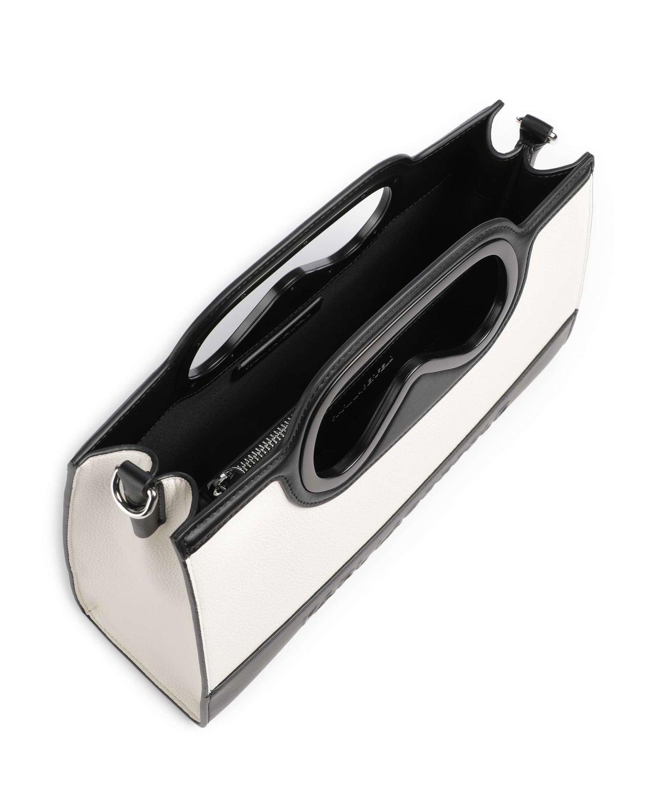 Karl Lagerfeld K/Aviator Handbag white/black