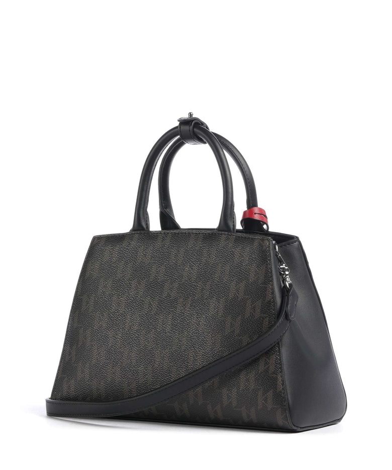 Karl Lagerfeld Ikon Monogram Handbag brown/kl mono