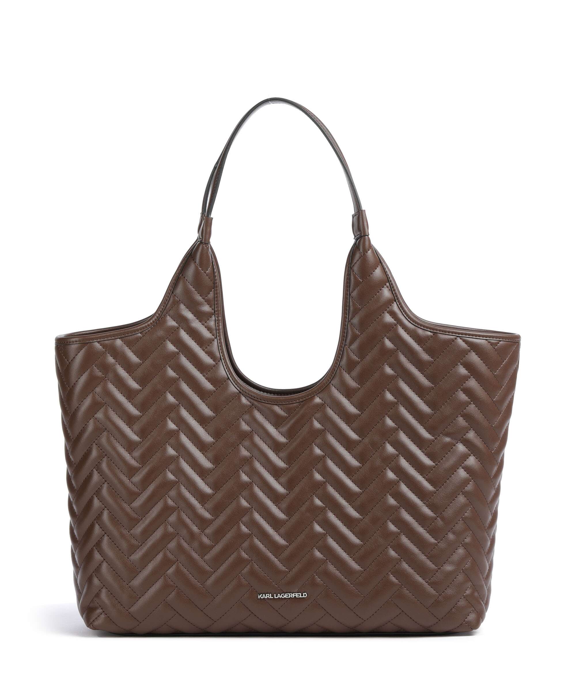 Karl Lagerfeld K/Brick Medium Tote bag imitation leather dark