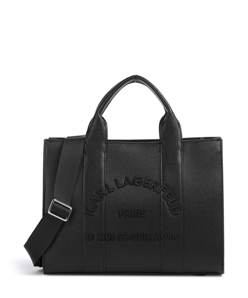 Karl Lagerfeld K/Rue St Guillaume Medium Handbag black
