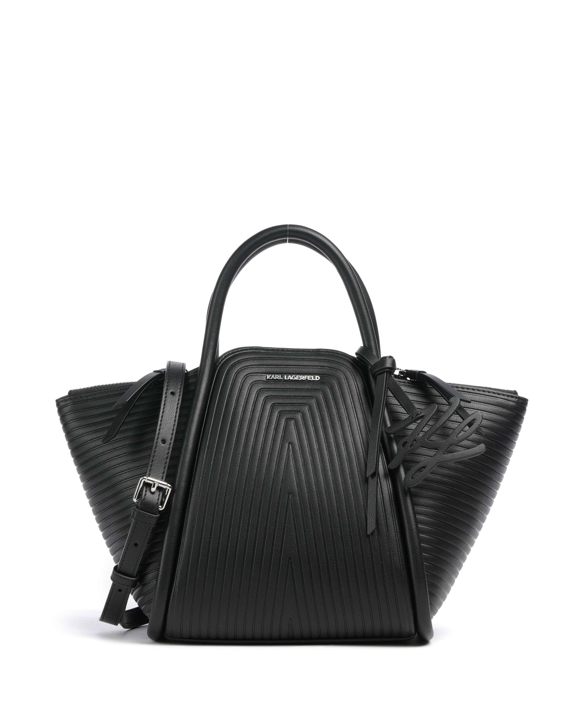 Karl Lagerfeld K/Wellen Small Handbag imitation leather black