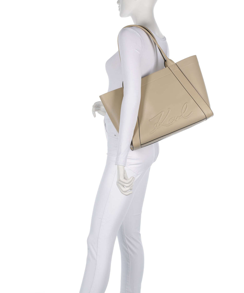 Karl Lagerfeld K/Ville Medium Tote bag safari