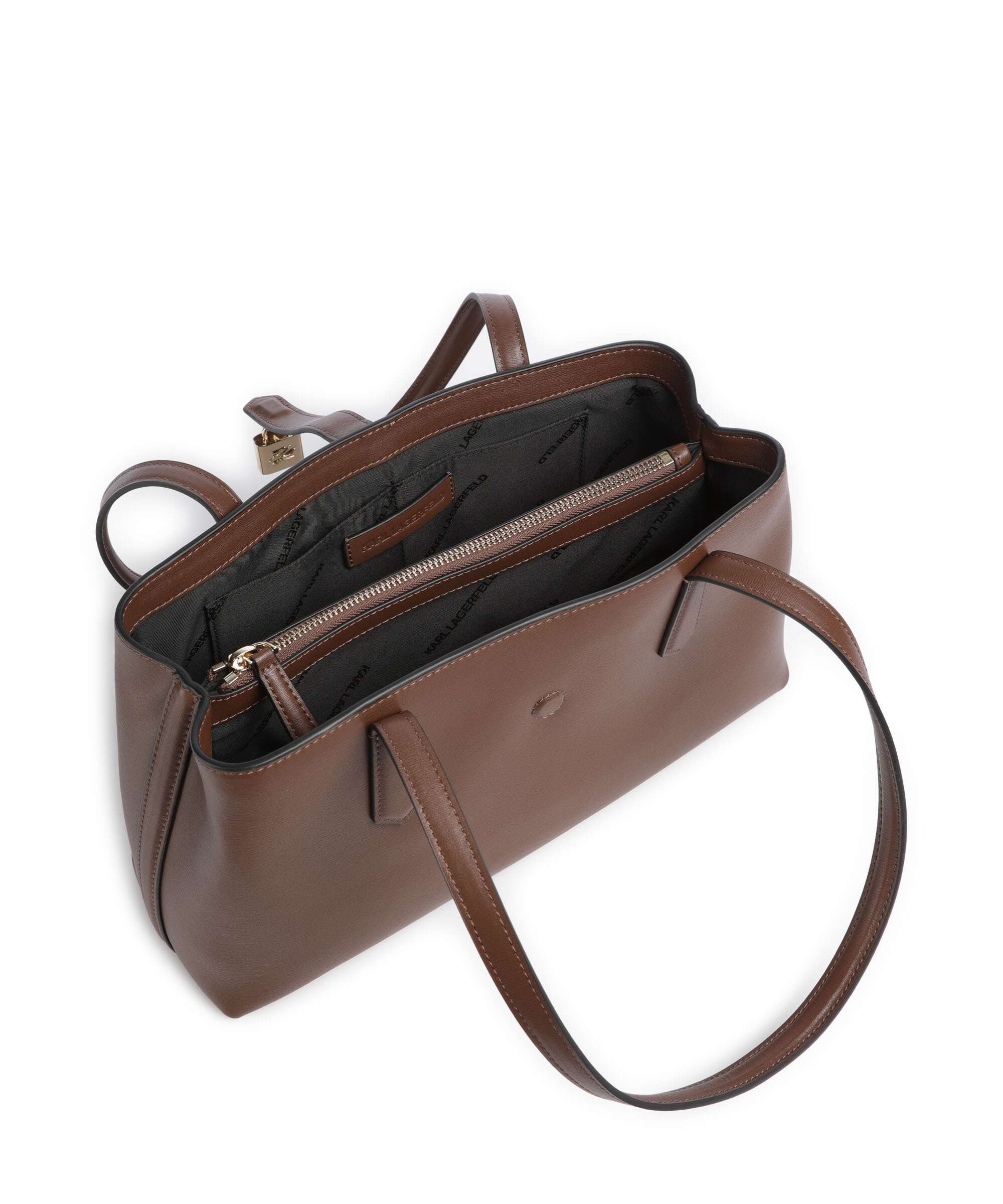 Karl Lagerfeld K/Autograph Shoulder bag fine grain cow leather