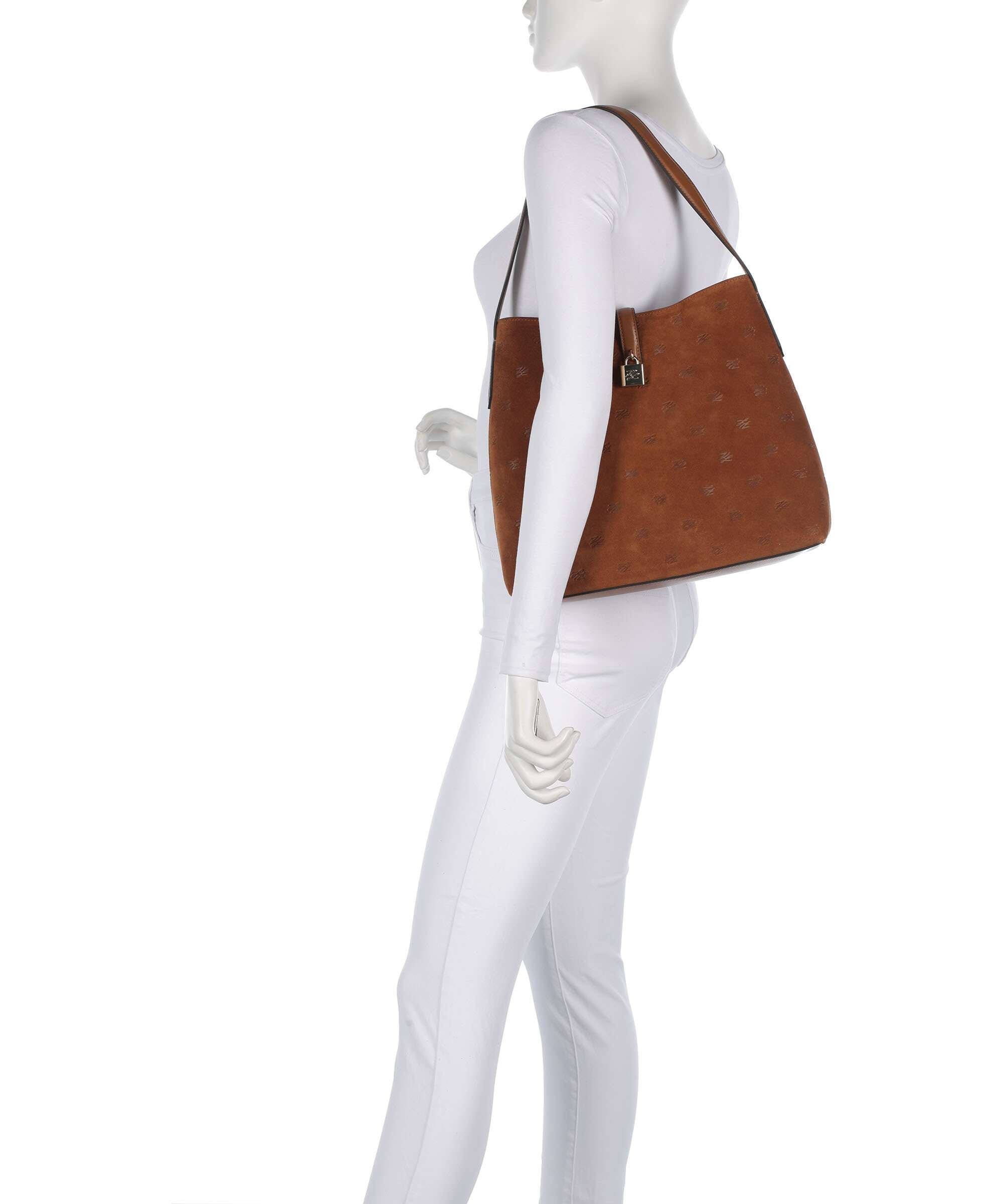 Karl Lagerfeld K/Autograph Hobo bag dark tan