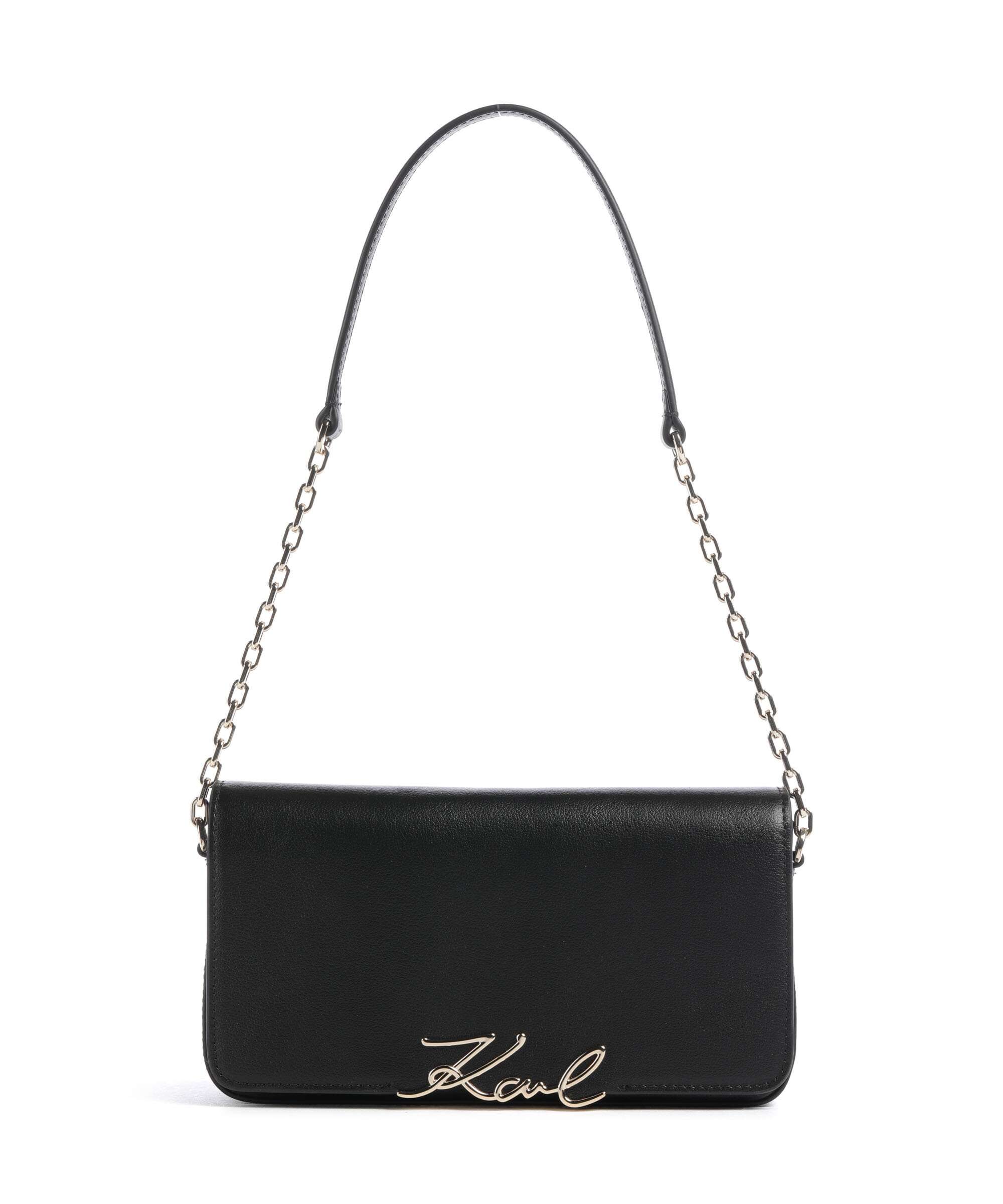 Karl Lagerfeld K/Signature Shoulder bag black/gold