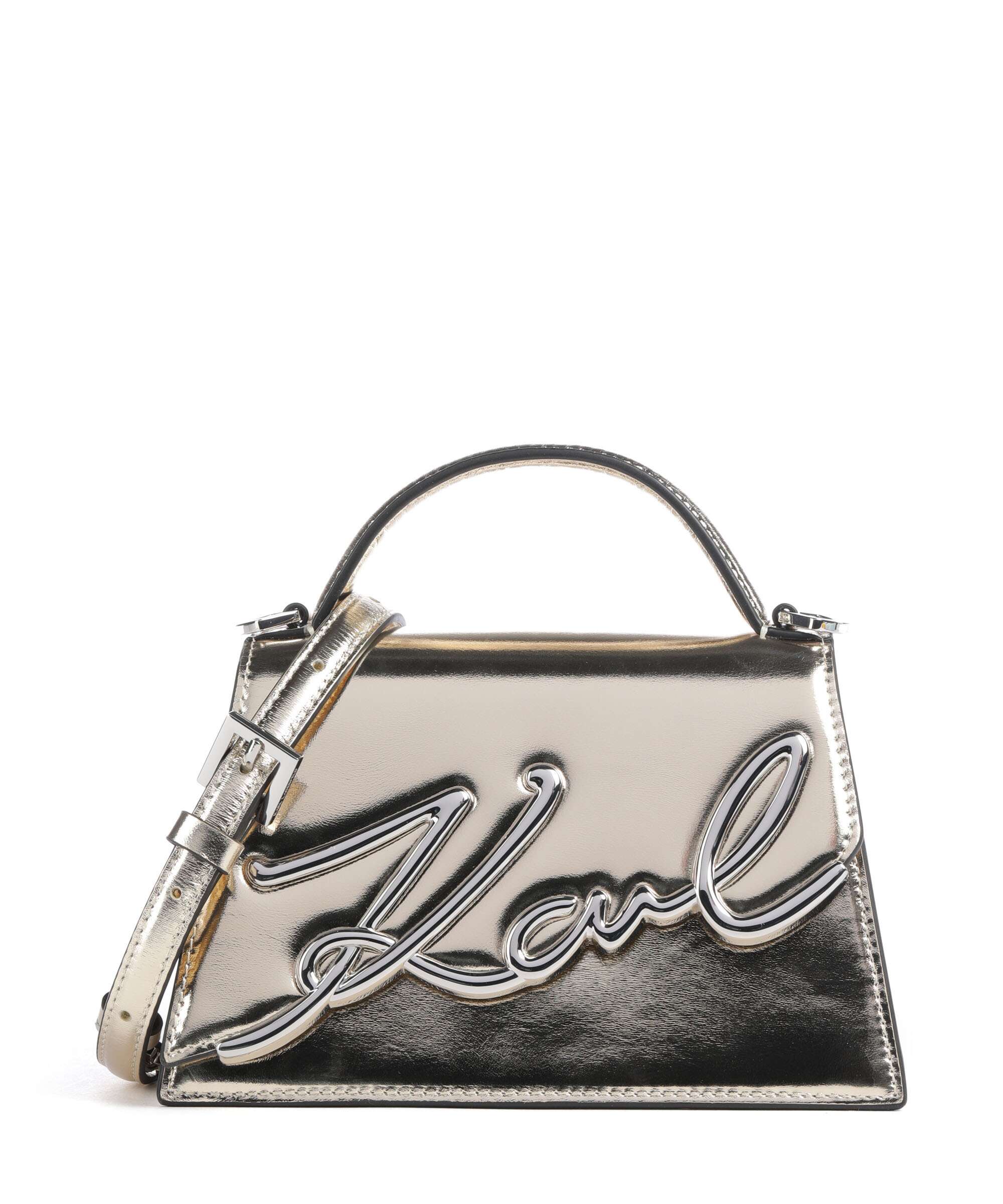Karl Lagerfeld K/Signature 2.0 Crossbody bag light gold