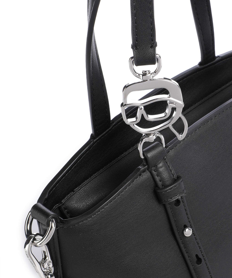 Karl Lagerfeld Ikon Smooth Handbag black