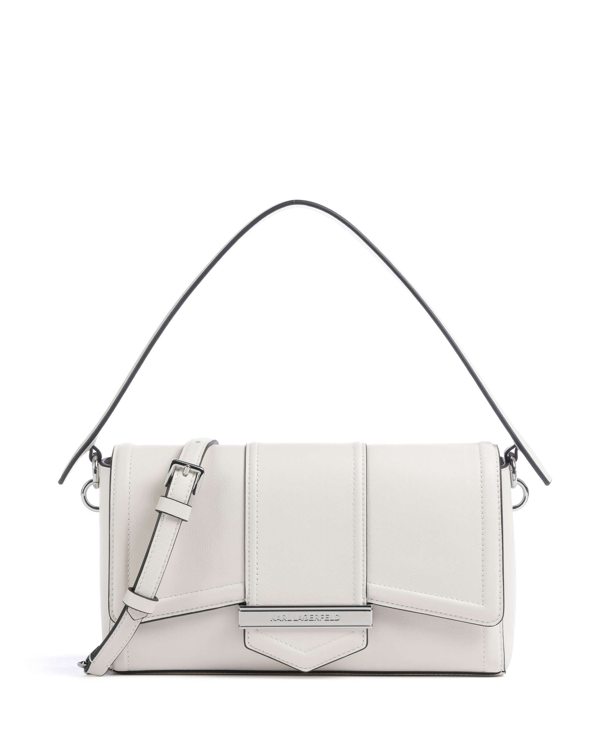 Karl Lagerfeld K/Nova Medium Shoulder bag off white
