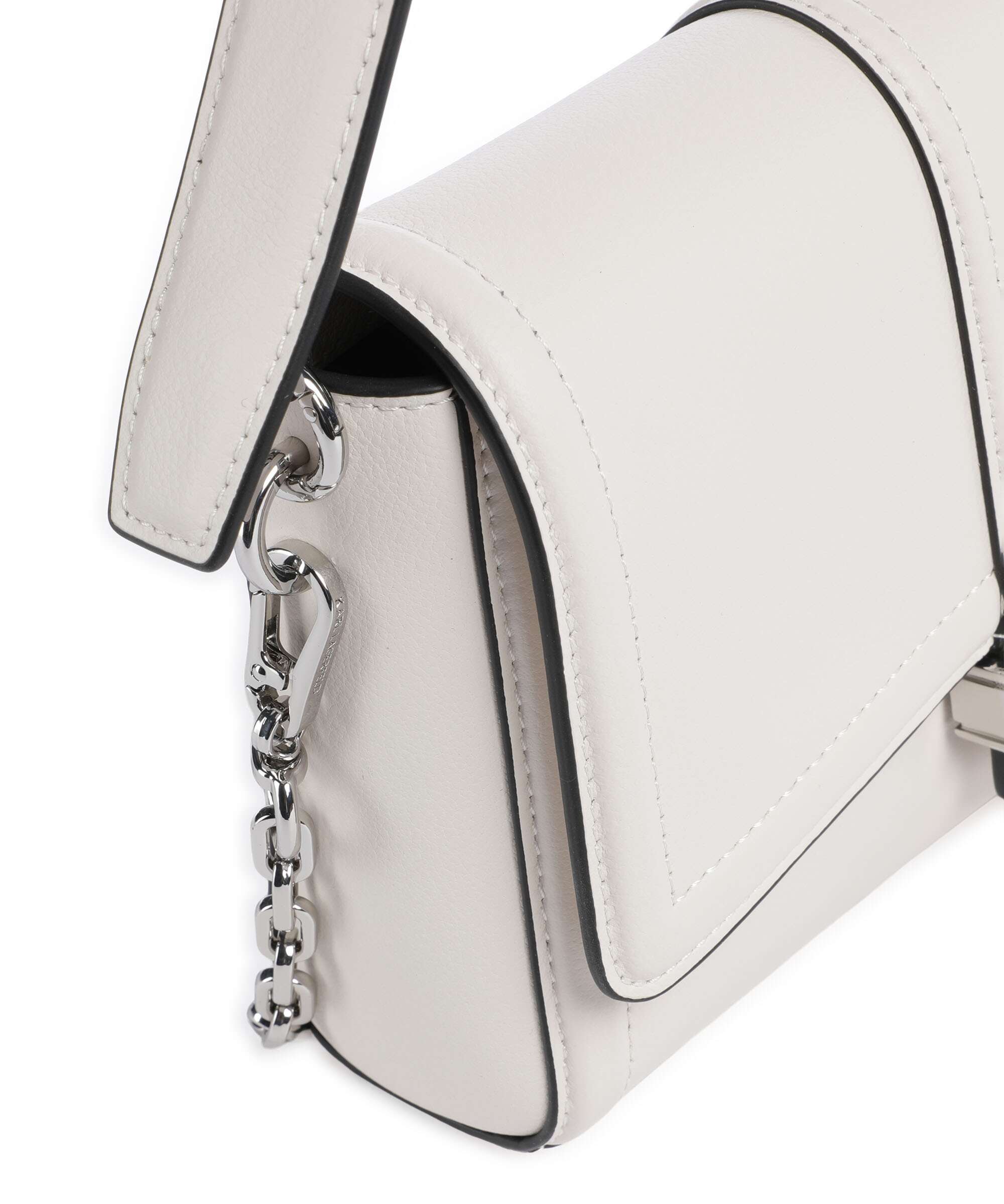 Karl Lagerfeld K/Nova Medium Shoulder bag off white