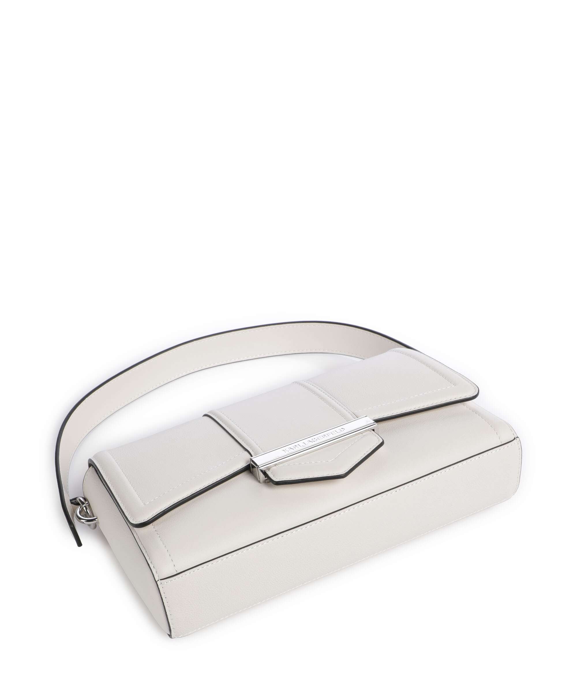 Karl Lagerfeld K/Nova Medium Shoulder bag off white
