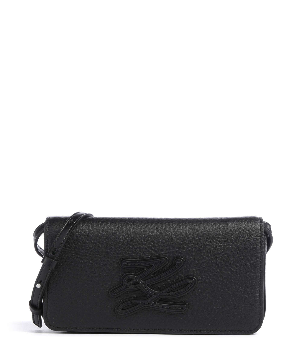 Karl Lagerfeld K/Autograph Mini Crossbody bag black/nickel