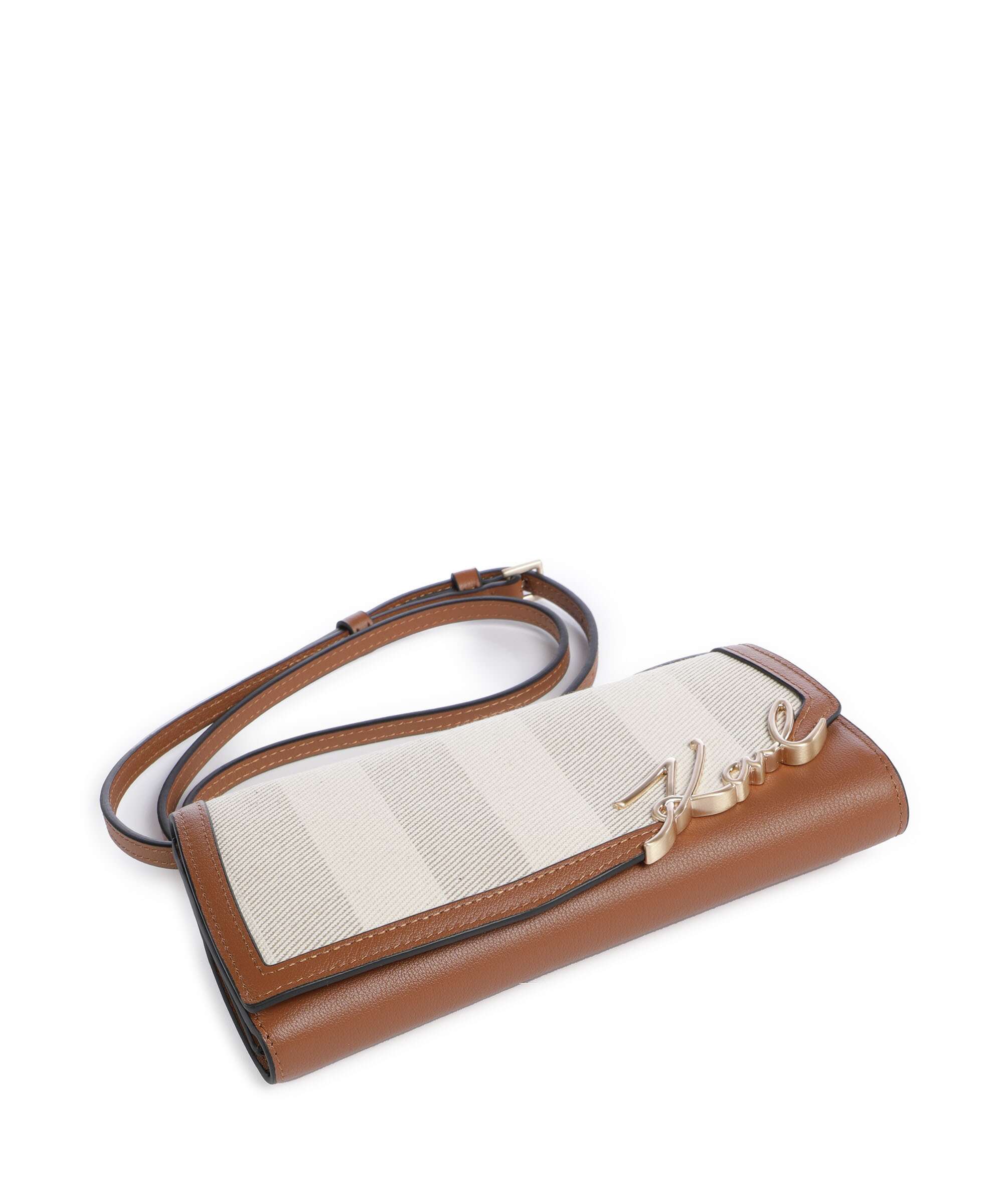 Karl Lagerfeld K/Signature Mini Crossbody bag fine grain cow
