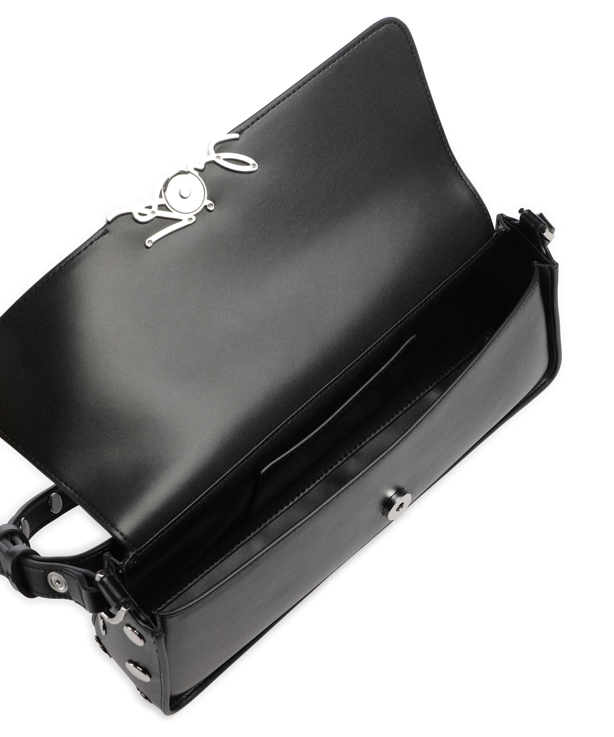 Karl Lagerfeld K/Signature Shoulder bag black embellishment