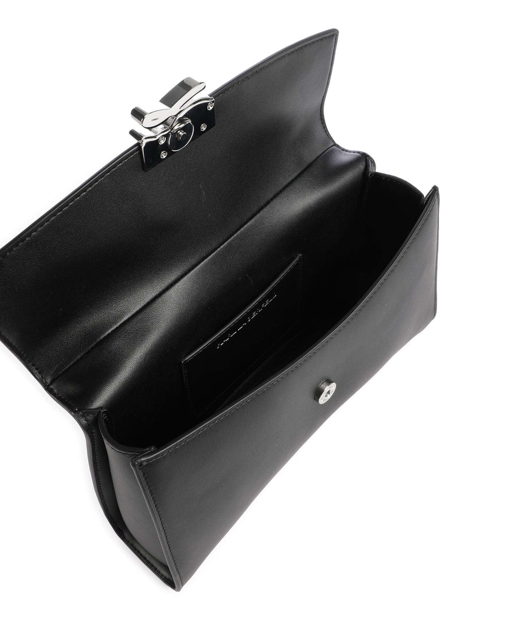 Karl Lagerfeld K/Autograph Twist Crossbody bag black/white