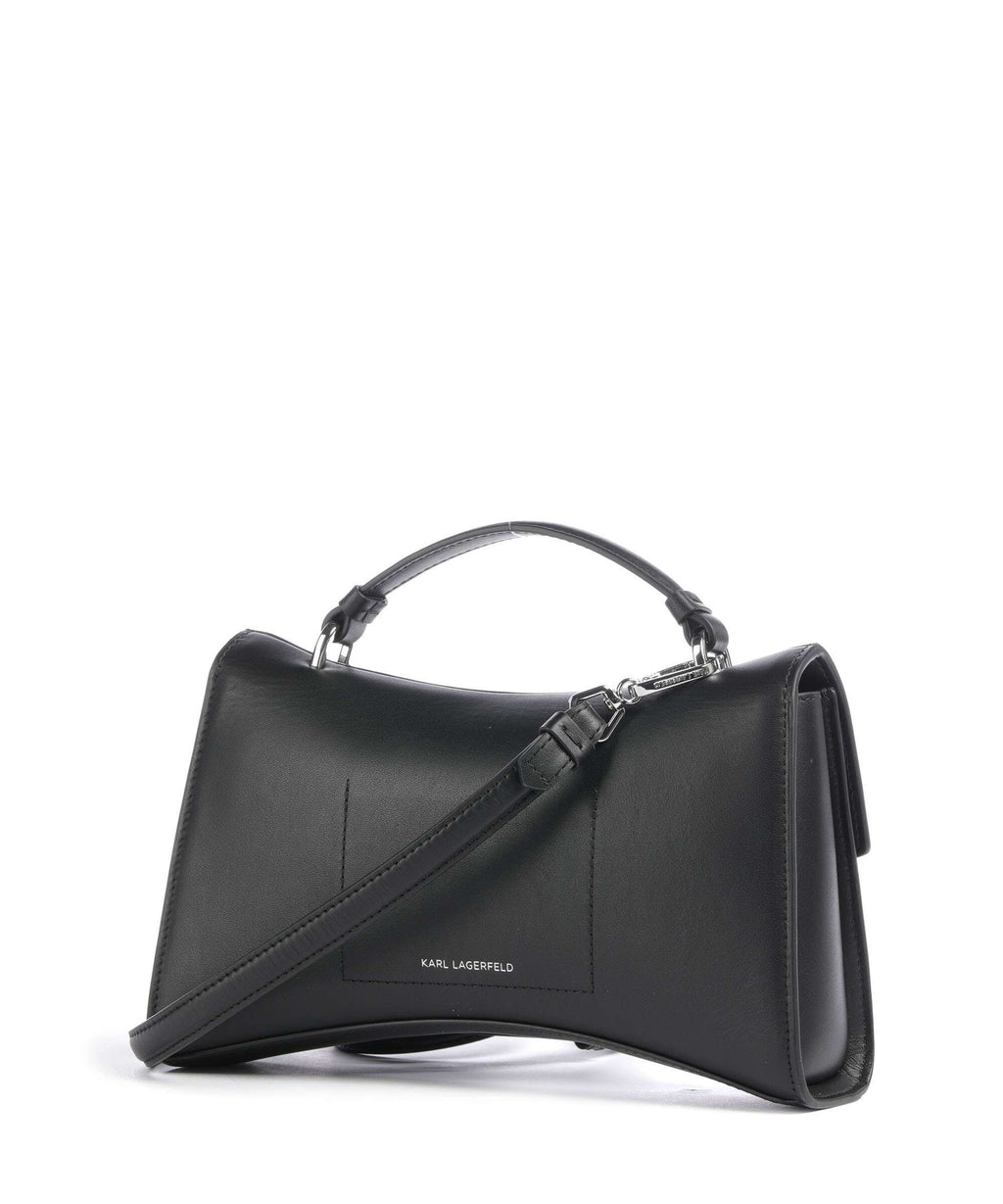 Karl Lagerfeld K/Autograph Twist Crossbody bag black embellishment