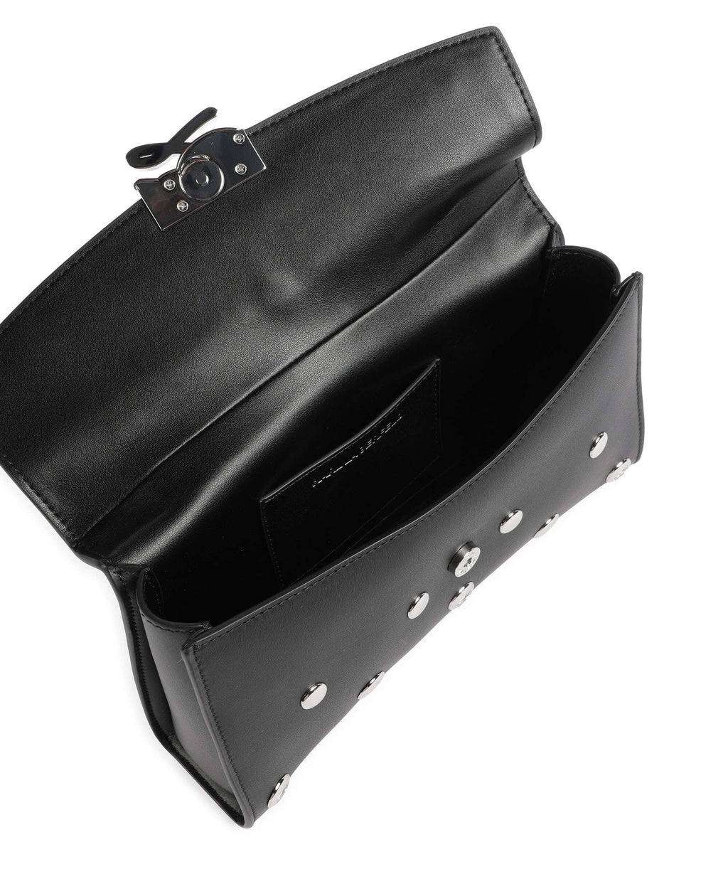 Karl Lagerfeld K/Autograph Twist Crossbody bag black embellishment