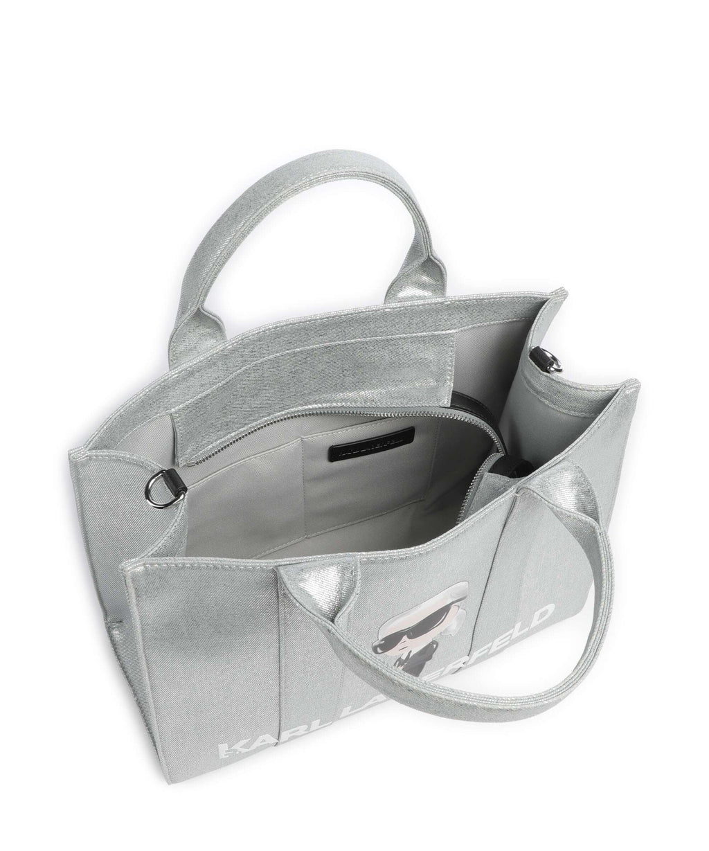 Karl Lagerfeld Ikon Karl Handbag silver