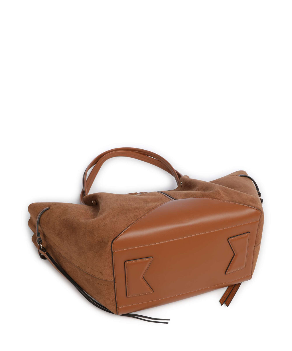 Karl Lagerfeld K/Pierced Medium Tote bag dark tan