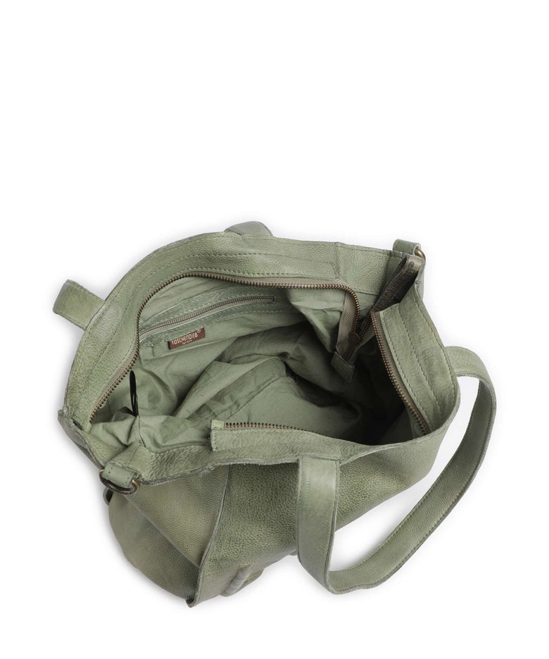 Taschendieb Wien Paoliweg 1 Tote bag green leaf