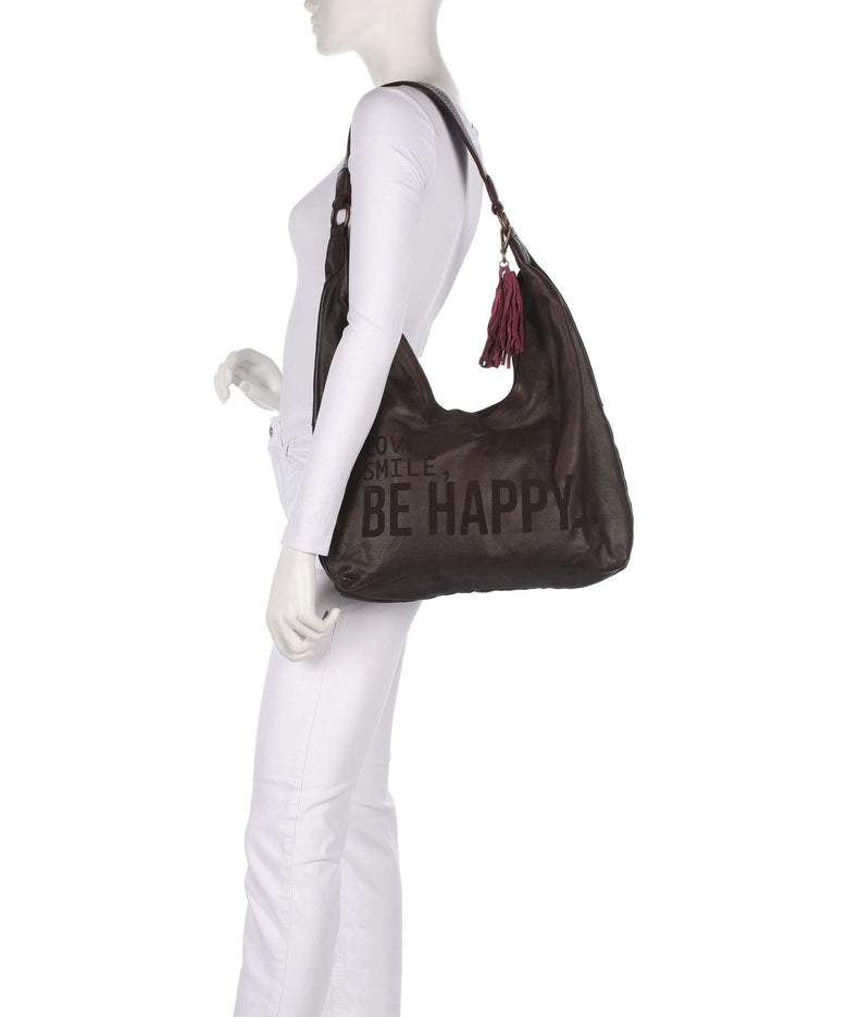 Taschendieb Wien Glücksbrücke 4 Hobo bag mokka