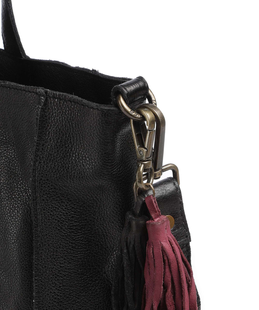 Taschendieb Wien Herzoggasse 1 Hobo bag black vintage