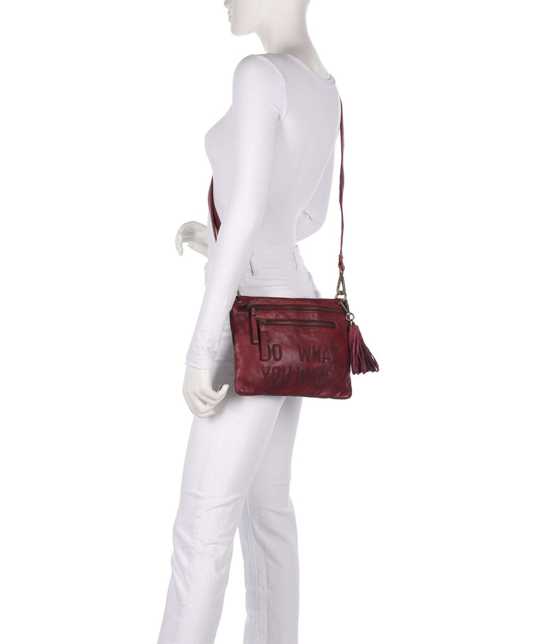 Taschendieb Wien Hanfgasse 4 Crossbody bag red burgundy