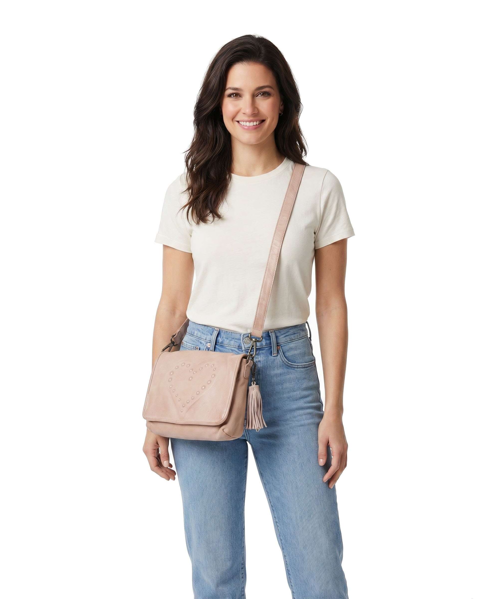 Taschendieb Wien Johnstrasse 3 Crossbody bag linen rose