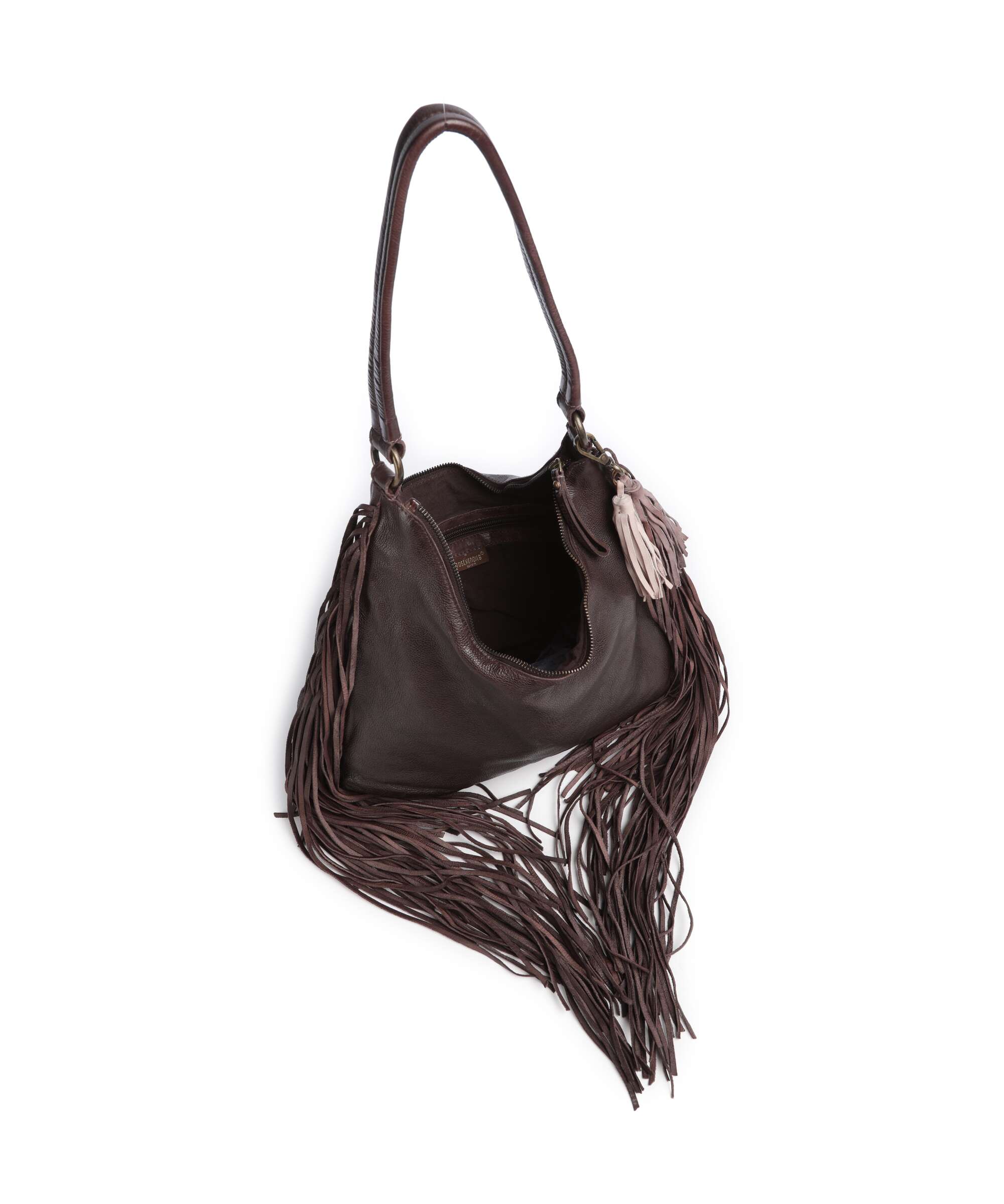 Taschendieb Wien Löwengasse 5x Hobo bag mokka