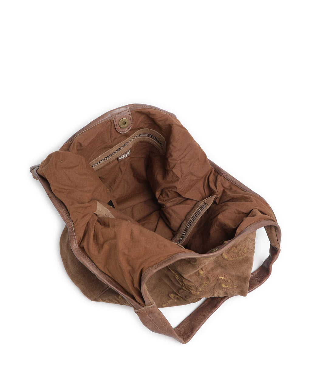 Taschendieb Wien Bäckerstrasse 3 Hobo bag espresso