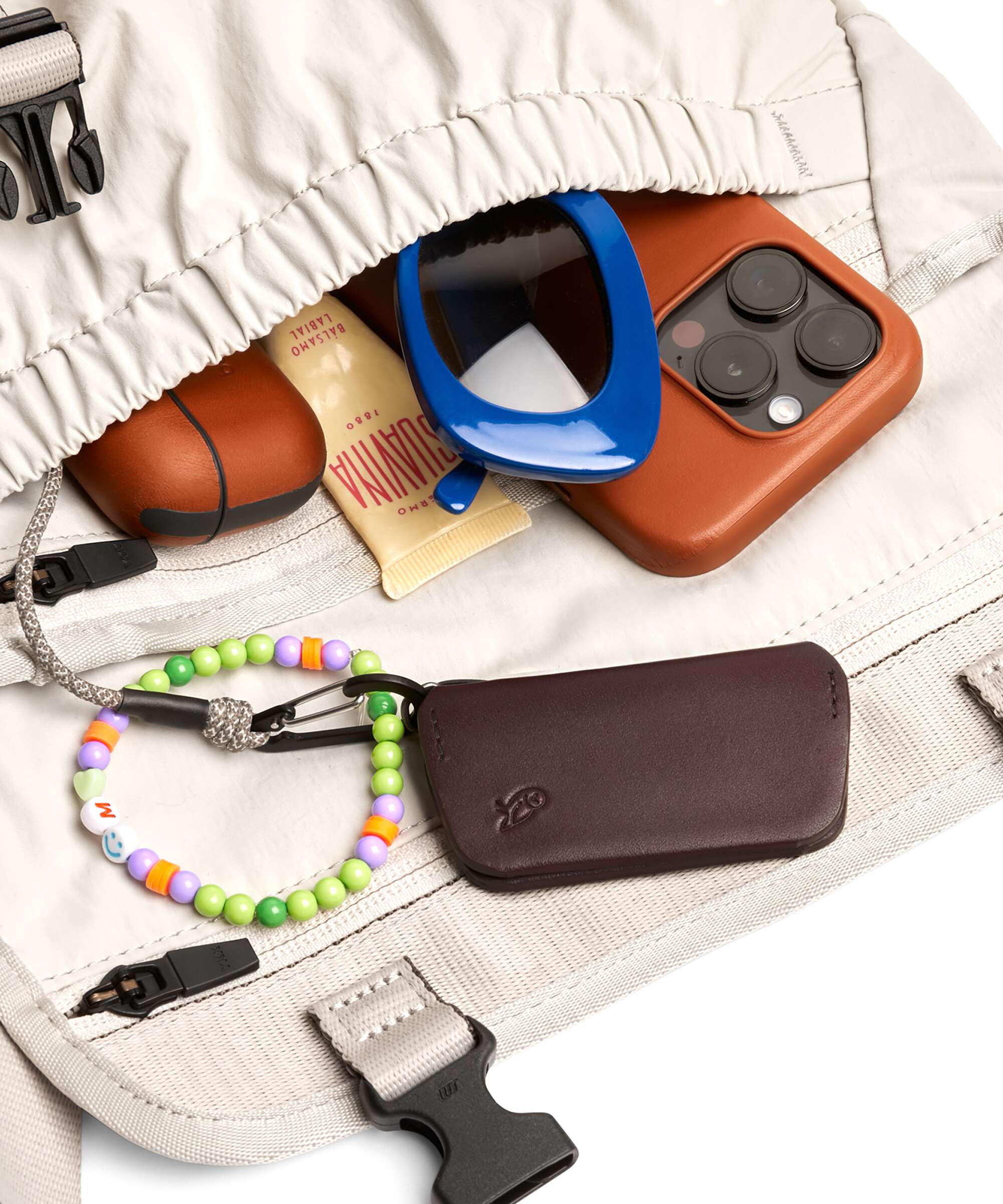 Bellroy Cinch 6 Mini Messenger bag oat